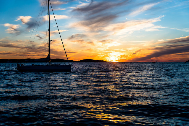 Sailing in Croatia