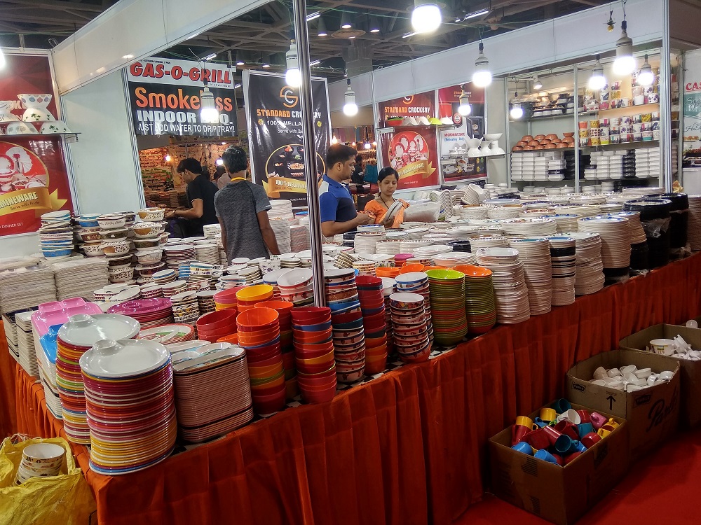 crockery stall