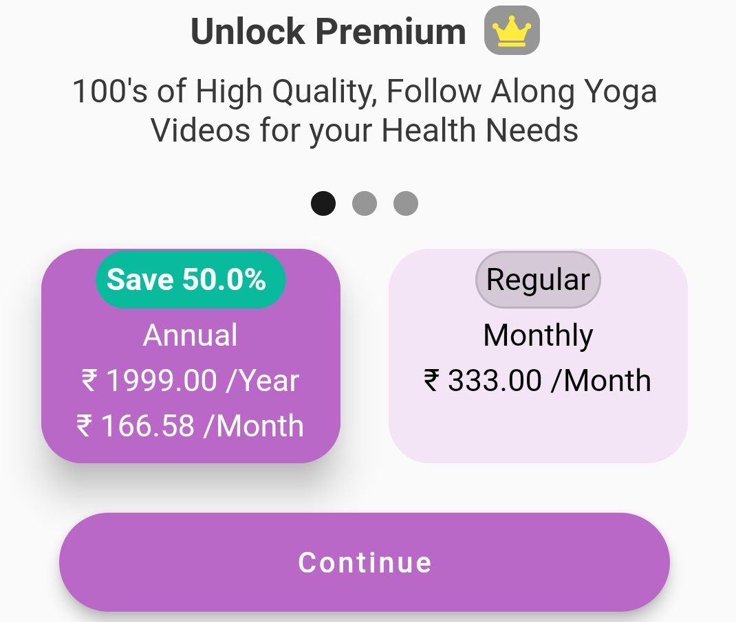 yoga subscription