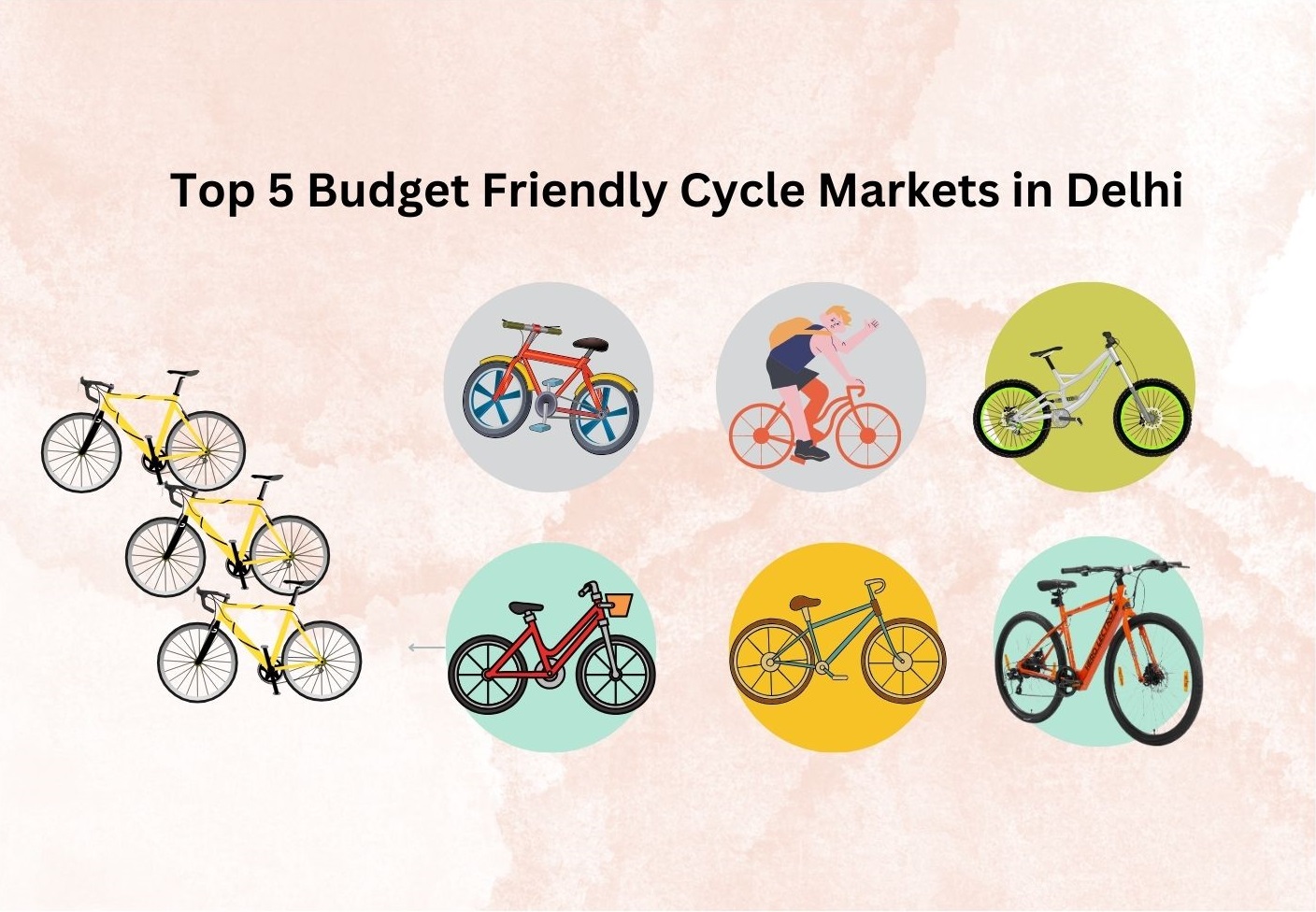 Top 5 Budget Friendly Cycle Markets in Delhi - Happiness Creativity